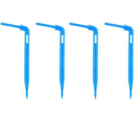50 pcs Bend Arrow Dripper émetteur kit d'irrigation pour serre Jardin Fixations