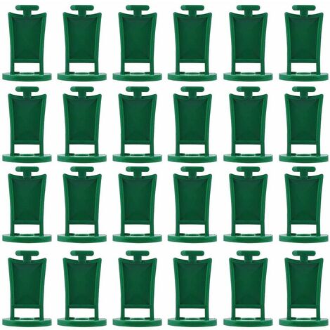 50 PCS Clips D'ombrage Serre Clips D'ombrage Filet Serre Jardin Pinces À Effet De Serre Clip Support à Effet de Serre pour l'isolation Nette du Pare-Soleil Ombrage Clips de Fixation Traités Anti-UV，