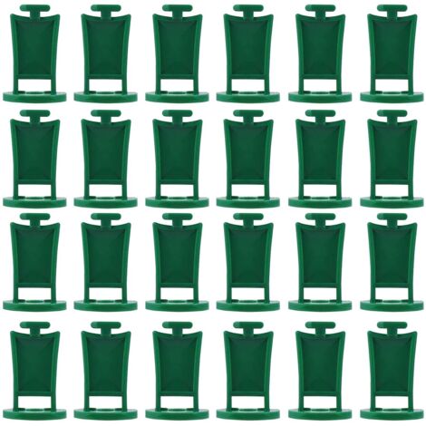 50 PCS Clips D'ombrage Serre Clips D'ombrage Filet Serre Jardin Pinces À Effet De Serre Clip Support à Effet de Serre pour l'isolation Nette du Pare-Soleil Ombrage Clips de Fixation Traités Anti-UV