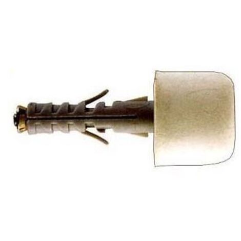 50 pcs Fischer fiches en nylon SB9 / 11 avec butA e de porte en PVC blanc
