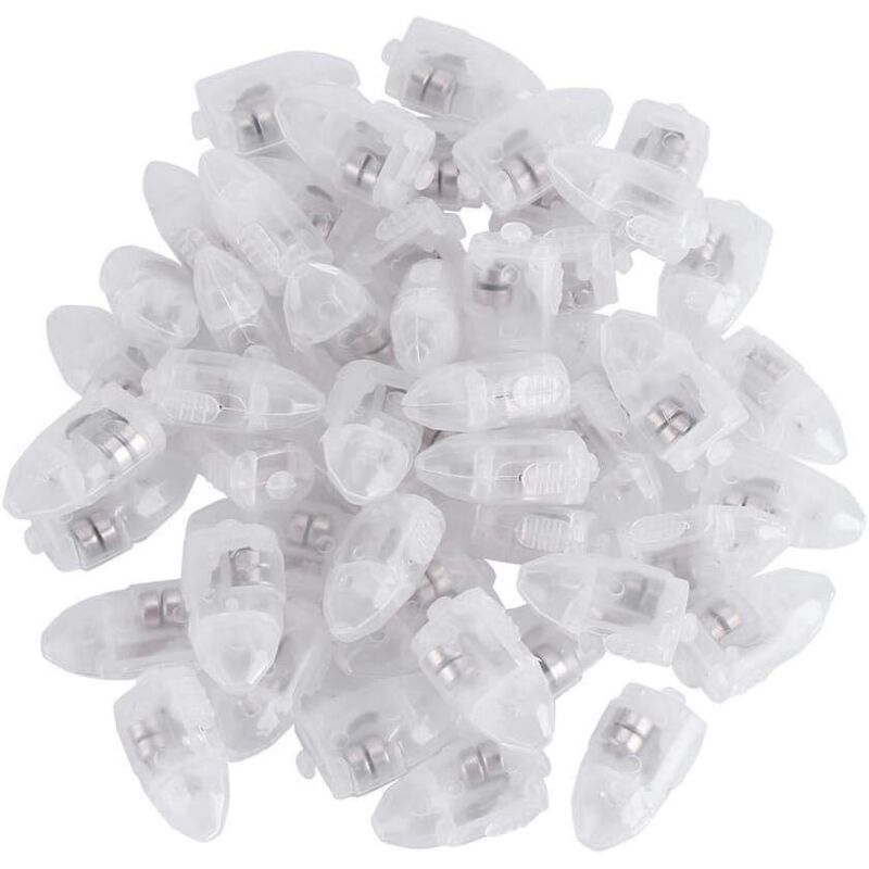 50 pcs led Blanche Flash Lampe Boule Ballon Lumière Long Temps D'Attente Pour Lampion Ballon Light Party Décor De Mariage
