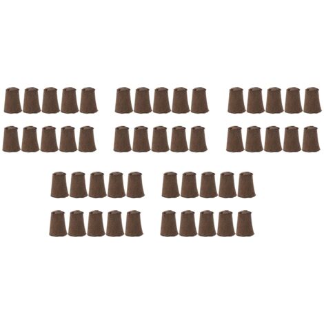 50 Pcs Seedling Block Peat Planting Block for Gardening Hydroponics Soilless Cultivation Plants Germination HRD TN0314