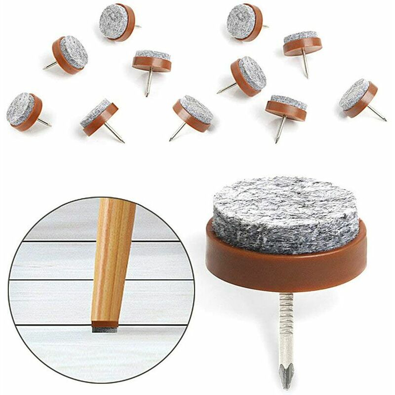 Volavo - 50 Pezzi Chiodi di Scivolamento per