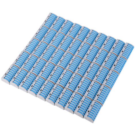 50 pezzi Connettore rapido a innesto PCT-218, 1 ingresso, 7 uscite, blu, DUBUNS