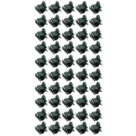 50 pezzi di clip per orchidee da 1,5 cm per piante rampicanti, pomodori e altre piante rampicanti, piccole clip per orchidee per sostenere le piante