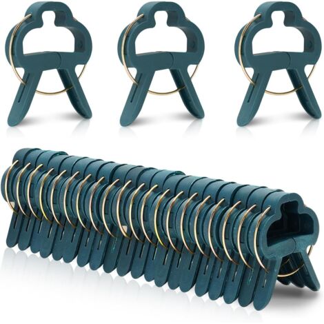 50 pezzi di clip per piante regolabili, clip per pomodori, clip per piante rampicanti, clip per piante, clip per piante