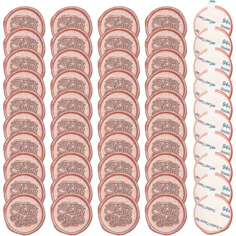 50 Pices Rose Cire  Cacheter, De Sceau De Cire Pour Timbre, Autocollant De Sceau De Cire En Relief, De Joint D'enveloppe De Mariage, Dcoration Pou