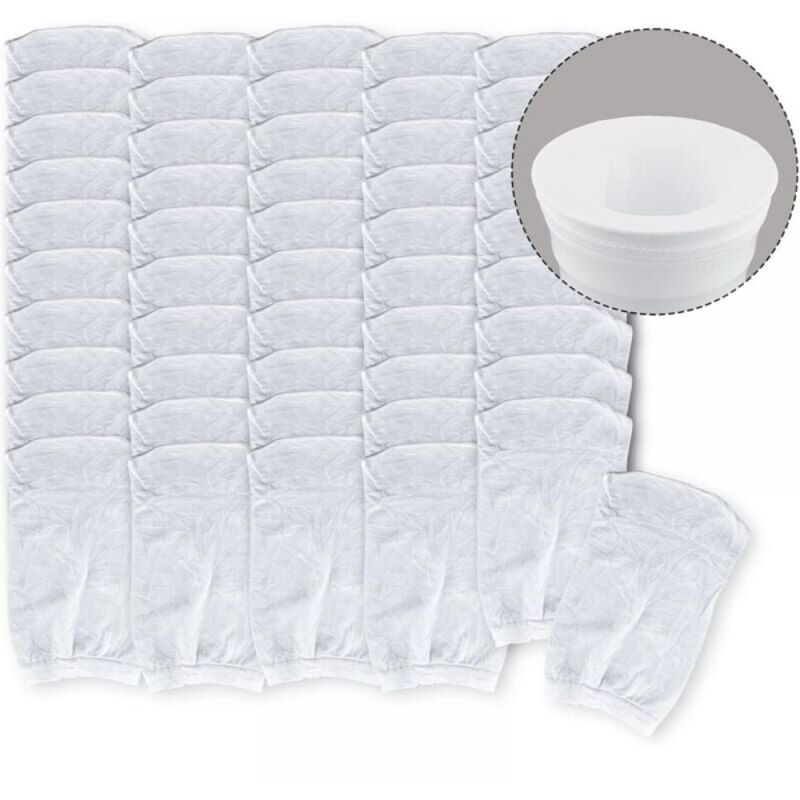 50 Pièce Chaussette Skimmer Piscine,Chaussettes Skimmer Reutilisable pour Panier Skimmer,Maille Ultra Fine,Nylon Élastiqu Pool Skimmer Socks pour