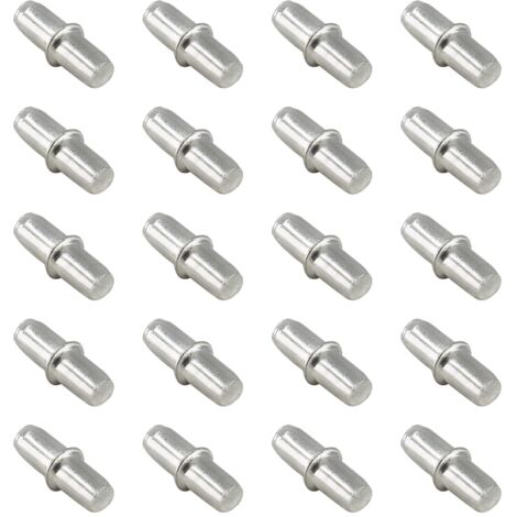 50 pièces (axe central de 11 mm à 5 mm) : support d’étagère en verre, support de cloison de meuble en alliage de zinc, plaque à ventouse en acier inoxydable