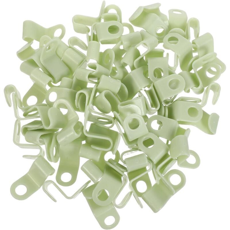 50 Pièces Crochets Connecteurs Plastique pour Cintres Organisateur Garde-Robe Gain de Place Crochets Robustesse Anti-âge pour Suspension Vêtements