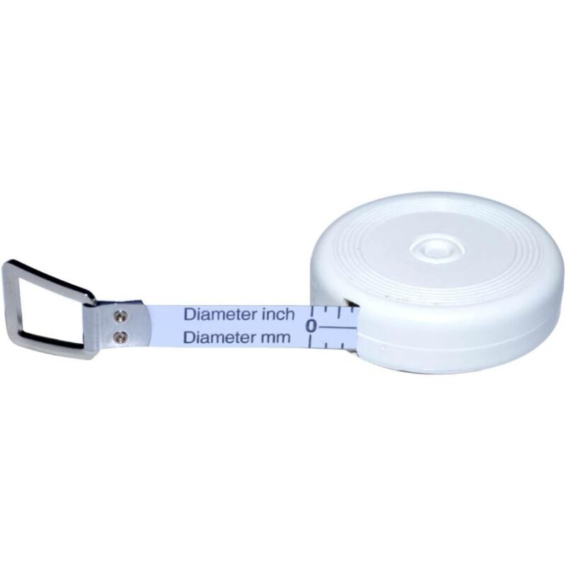 50 pieces Diaflex Mètre Ruban Pour Mesure De Diamètre De Buches, De Troncs Et De Tuyau De 6 Pi/ 1.5 m, Métrique Et Impérial