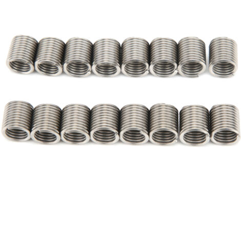 50 Pièces Raccords de Plomberie Filetés Mâle-Femelle Réducteurs Acier Inoxydable M8x1.25 pour Réparation et Fixation