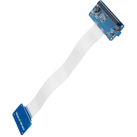 50-Pin-auf-40-Pin-RGB-LCD-Adapterkit für Raspberry Pi, DPI-Treiberplatine