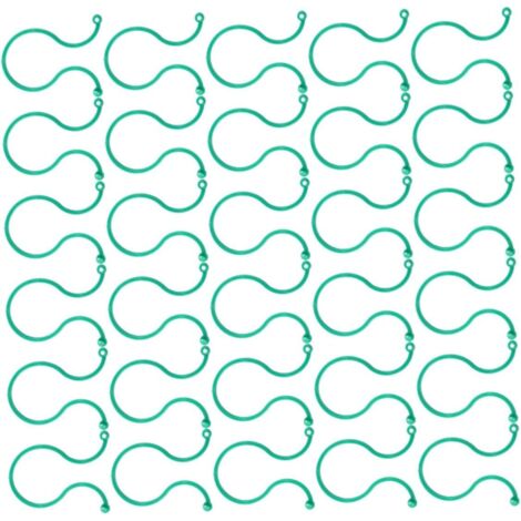 50 pinces de jardin en plastique pour plantes grimpantes et fleurs, pinces de fixation pour plantes, pinces de jardin