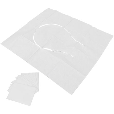 50 protections WC jetables biodégradables, douces et solubles pour toilettes publiques