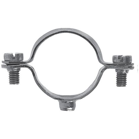 50 pz Fischer collare collarino per tubo tubi acciaio zincato   14 mm M6