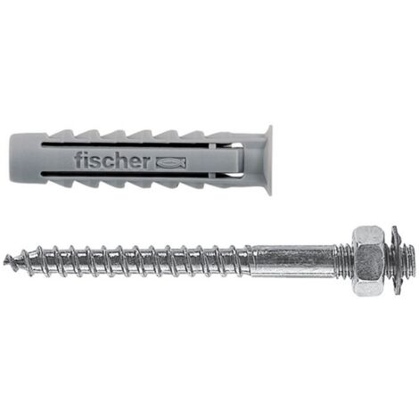 50 pz Fischer tasselli SX 8DV tassello per collari collarini tubi tubo