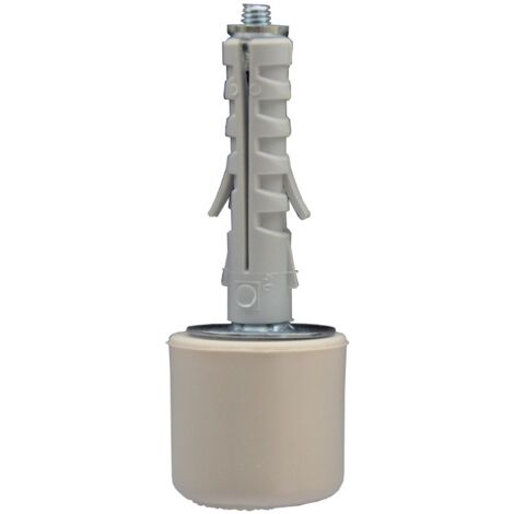 50 pz tassello Elematic ENP/FP9 con paracolpi in gomma Bianco   9x40 mm