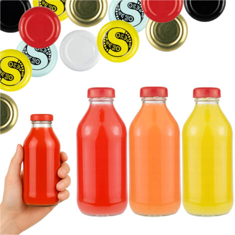50 Saftflaschen à 330 ml + Verschluss