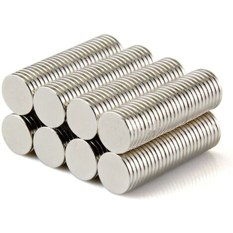 50 Solides pièce d'aimant de néodyme N42 8 x 1 mm disques circulaires Super-aimants