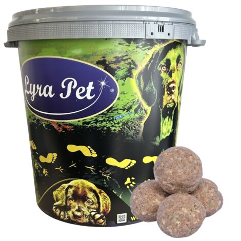 50 Stk. Lyra Pet® Gourmet Meisenknödel schalenfrei ohne Netz à 80 g in 30 L Tonne