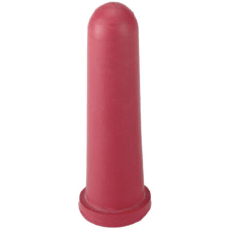 50 Stück - 100 mm, Kerbl Sauger Super, kurz, 100mm, rot