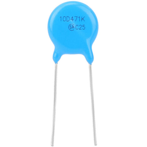 50 Stück 10D471K 470V Varistoren, hohe Qualität, 10 mm Durchmesser, Überspannungsschutz