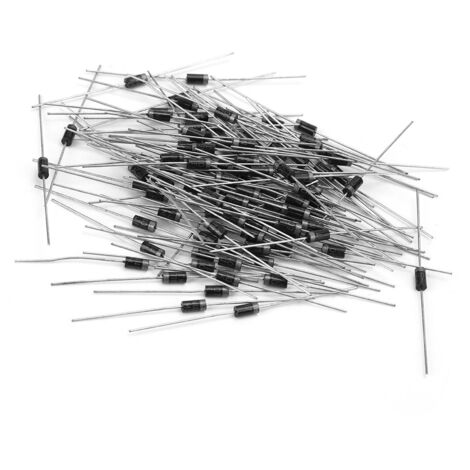 50 Stück 1N4007 1A 1000V Gleichrichterdiode für Netzteile und Hochspannungsschaltungen