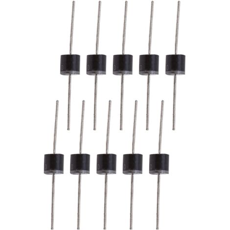 50 Stück Hochspannungsgleichrichterdioden 10A 1000V, 10A10 für Elektronik