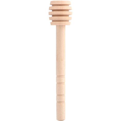50 Stück Honigstäbchen aus Holz für Marmeladengläser, zum Umrühren und Auffangen, 10 cm