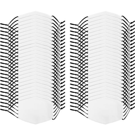 50 Sublimations Masken für den Sublimationsdruck blanko Sublimations Mund-Nasenschutz Mund-Nasenbedeckung Sublimations Zubehör Accessoires Klein Kinder-Maske S
