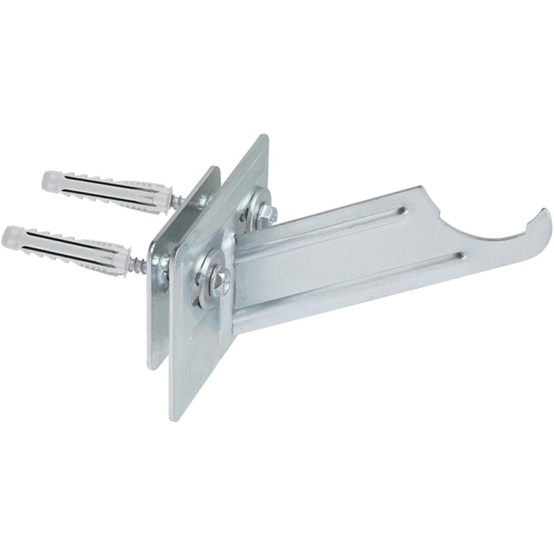 Support à visser pour radiateurs aluminium - Zingué 100mm - Boite de 50