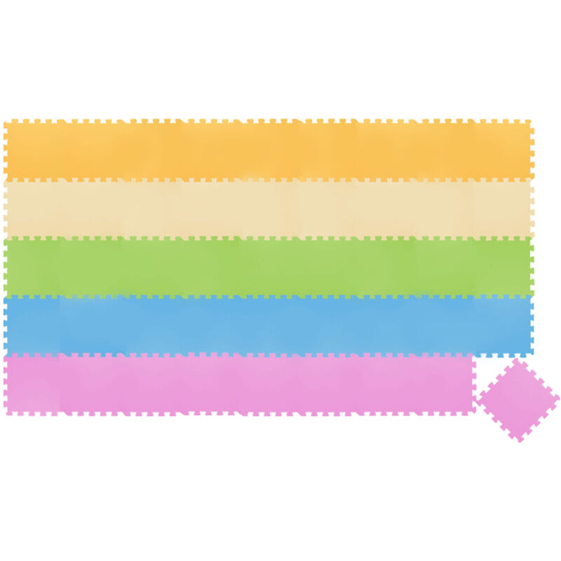 45 Tapis de Sol épais pour Bébé Enfant - 30x30 Dalles Puzzle Carré en Mousse EVA