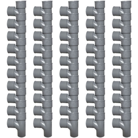 50 tés pied de biche PVC 87°30 Mâle Femelle Ø50 - First Plast
