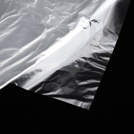 50 transparente PE-Kleiderschutzbeutel zum Waschen und Trocknen, 60 x 120 cm, Staubschutzhülle
