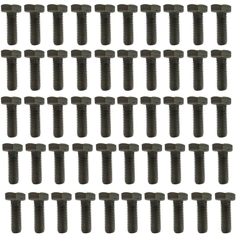 Sans Marque - 50 vis 10 x 30 mm hexagonales inox a4 aisi 316