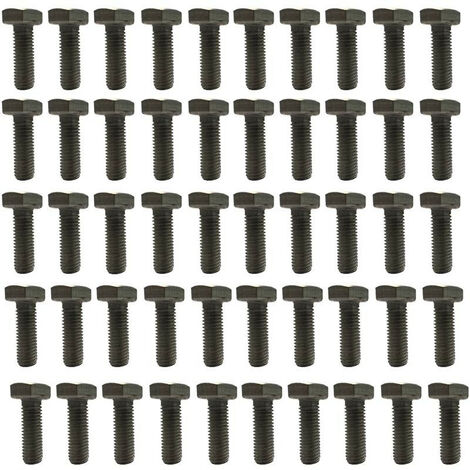 50 vis 10 x 30 mm hexagonales inox a4 aisi 316