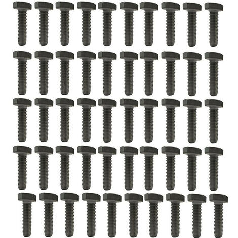 50 vis 8 x 30 mm hexagonales inox a4 aisi 316