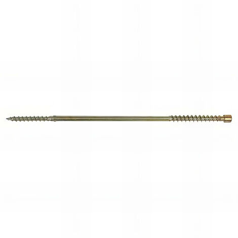 Ing Fixations – Vis à béton 7,5x72mm – Acier zingué C1022 – Tête fraisée Torx T30 – Vissage direct sans cheville – Lot de 50 pièces