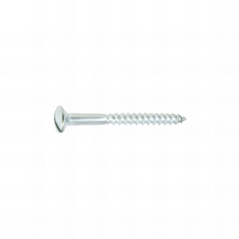 50 Vis Bois tête fraisée bombée fendue DIN95 A2 - diamètre 5 mm - Longueur 70 mm mm - Diamètre 5 mm