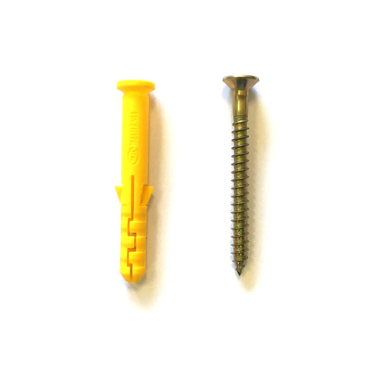 50 Vis et Chevilles à frapper pour fixation Lambourde