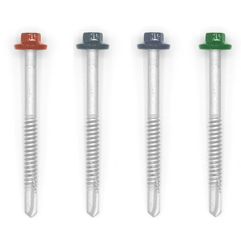 50 Vis pour support acier 6.3x75