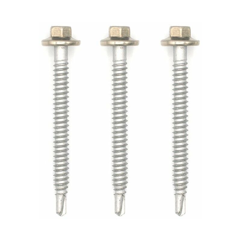 50 Vis pour support bois 6.3x65