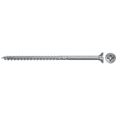 50 Vis Power-Fast FPF-II-CTP Ø4,5x35, tête fraisée TX, filetage partiel - Fischer