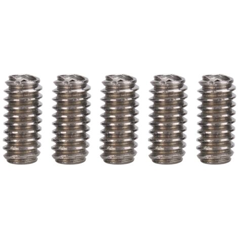 50 Vis sans tête en acier inox A2‑70, Assortiment M2x4 pour assemblage et réparation