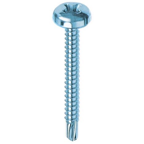 50 viti autoperforanti TC a croce   3,5x16 mm testa cilindrica acciaio