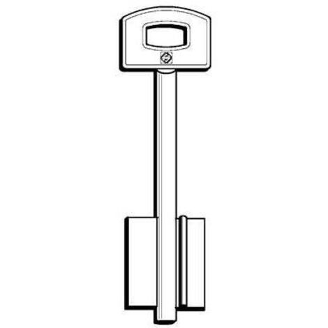 5,0 x CLÉ DOUBLE MAPPA SECUREMME 5SCM8 SILCA