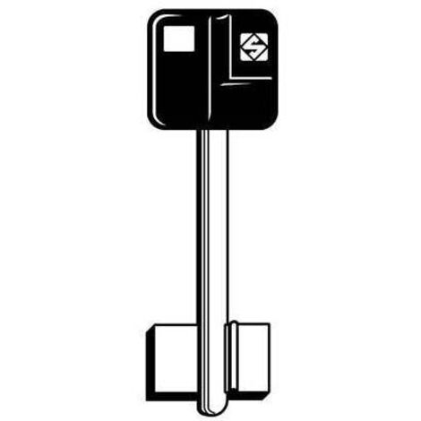 5,0 x CLÉ DOUBLE MAPPE YALE 5YA10P SILCA