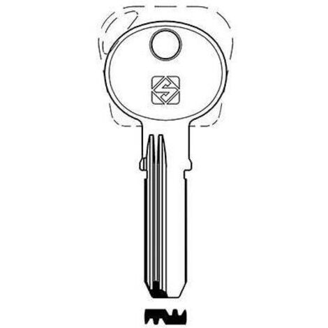 5,0 x CLÉ ESTAMPÉE LEROY MERLIN STD1R SILCA