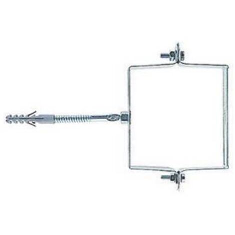 50 x COLLARE FISCHER IN ACCIAIO PRE-VERNICIATO QUADRI SCP-V Q Misura: 100 x 100